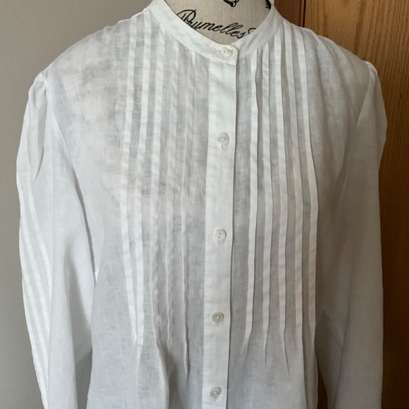 Tracy M Size XL white Business Casual Blouse - Picture 2 of 6